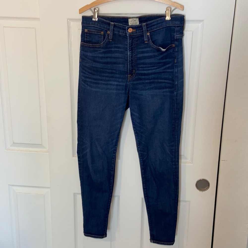 J. Crew High Rise Toothpick Jean